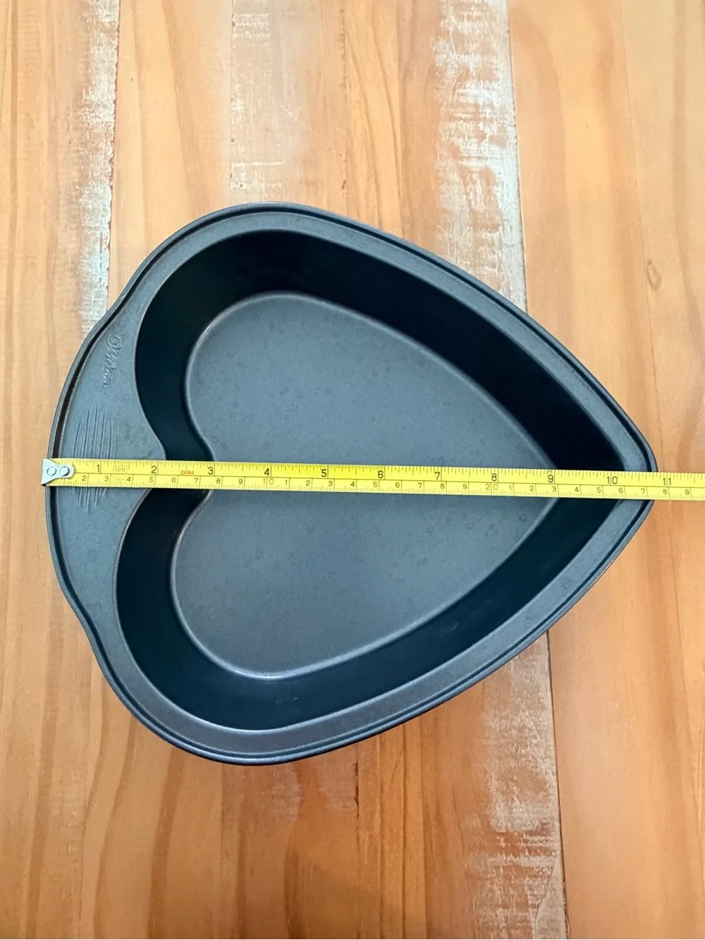Wilton Heart Shaped Cake Pan 10” & 2.” Deep Valentine’s Day Love Used